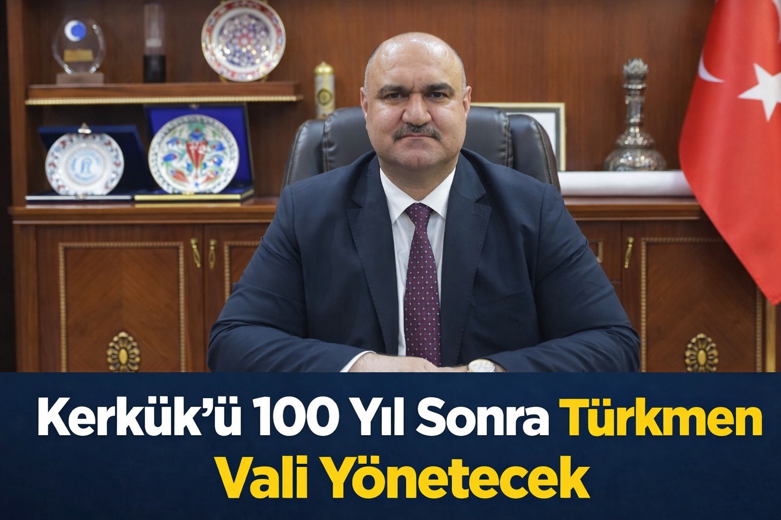 Kerkük'ü 100 Yıl Sonra Türkmen Vali Yönetecek