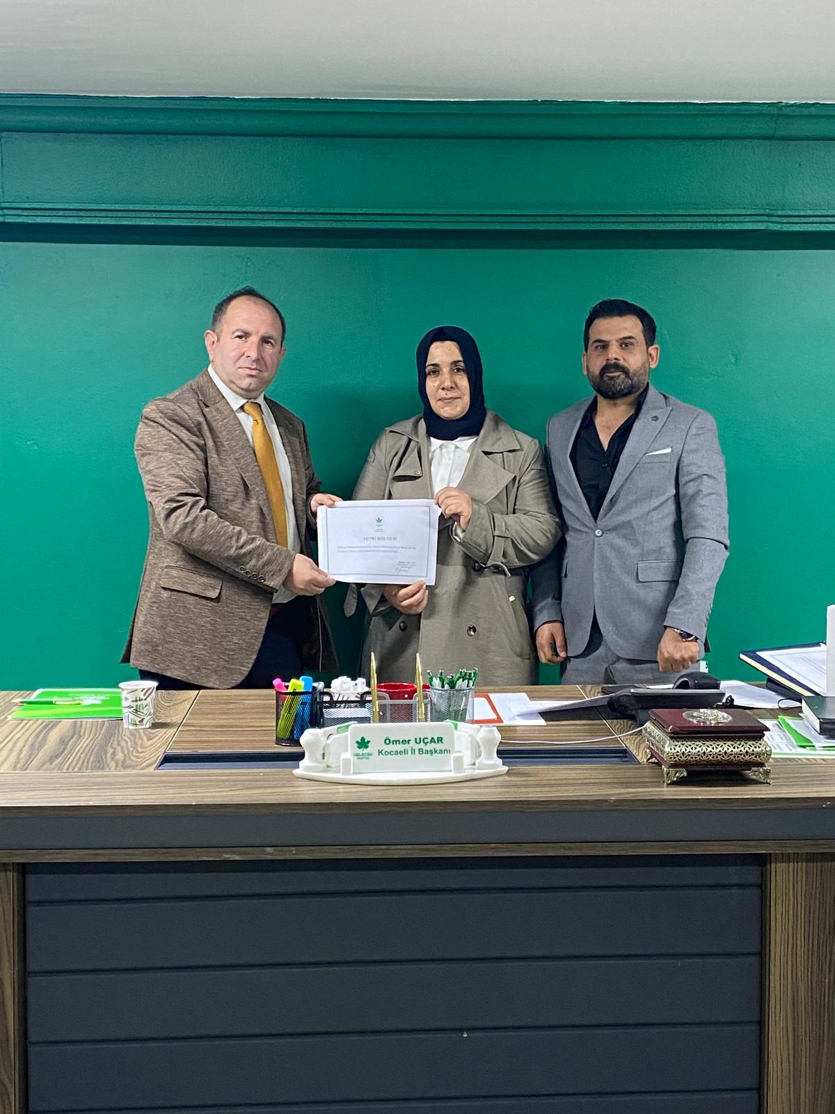 Kocaeli’de Siyasi Hareketlilik: Gelecek Partisi’nden  Teşkilat Mesajı