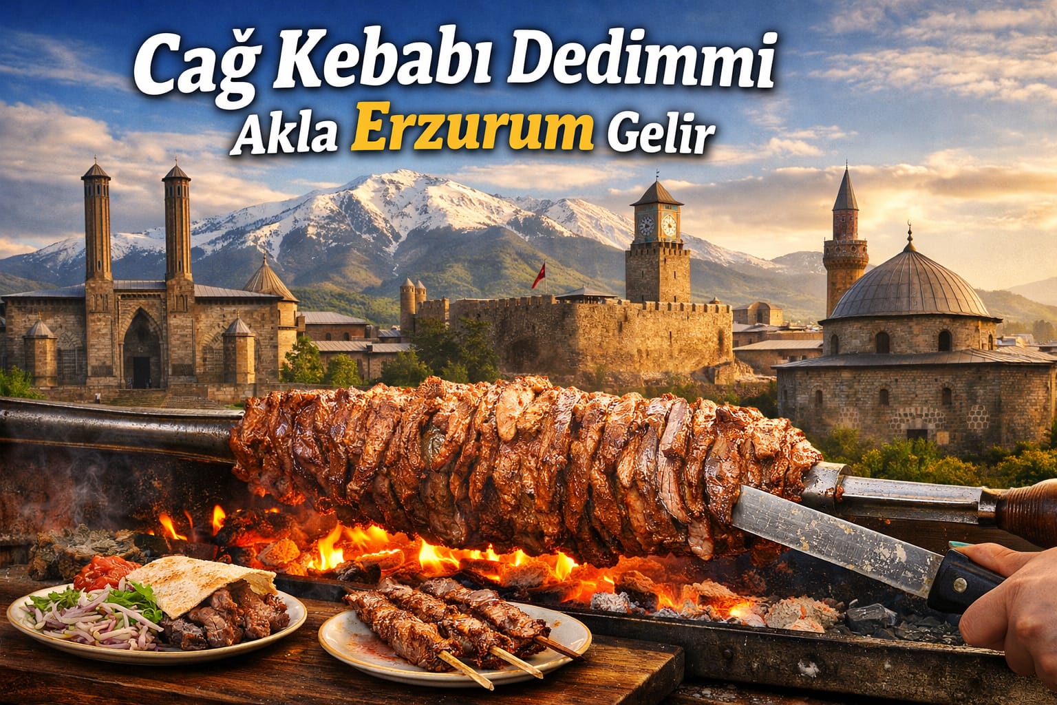Cağ Kebabı Dedimmi Akla Erzurum Gelir