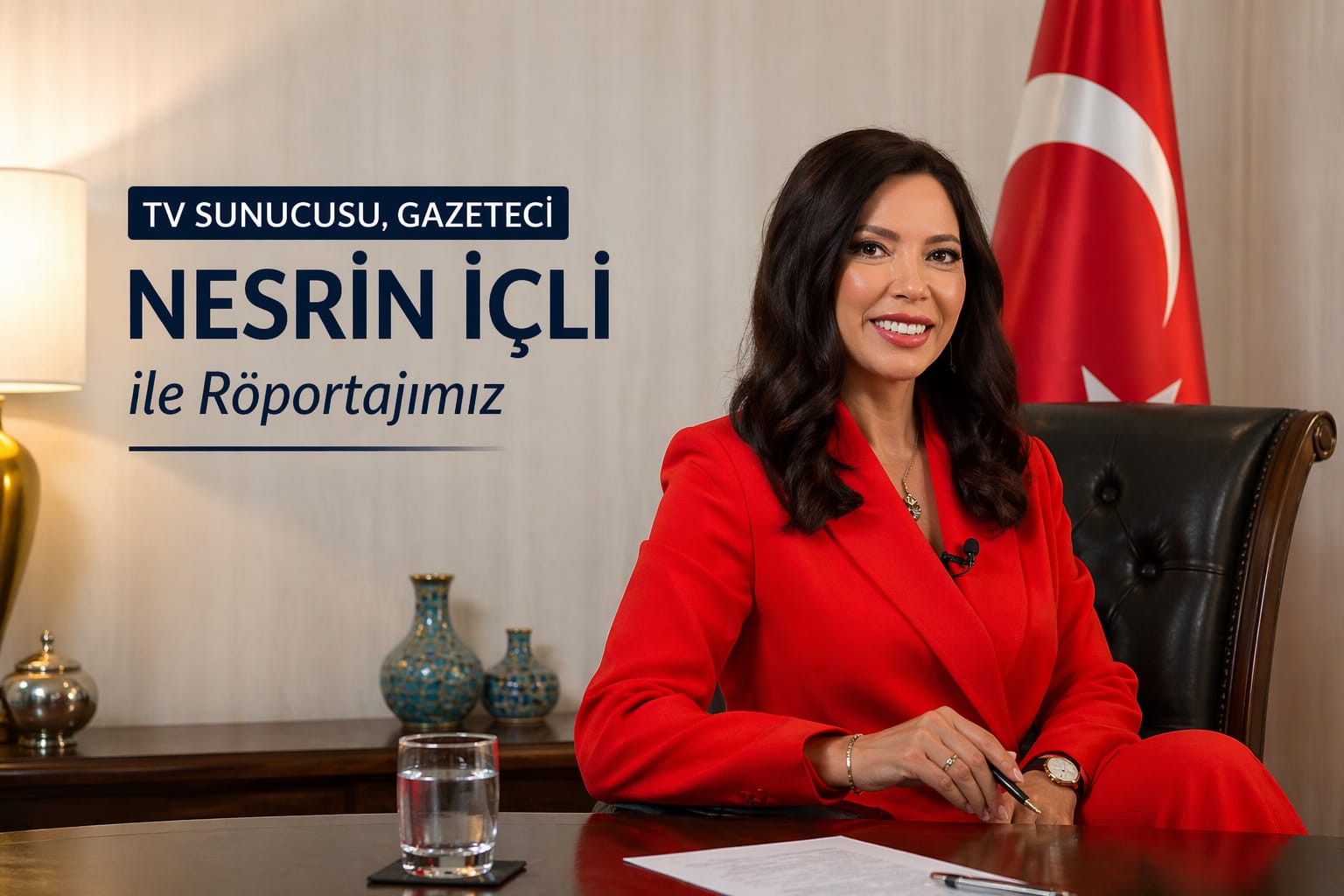 TV Sunucusu, Gazeteci Nesrin İçli ile Röportajımız