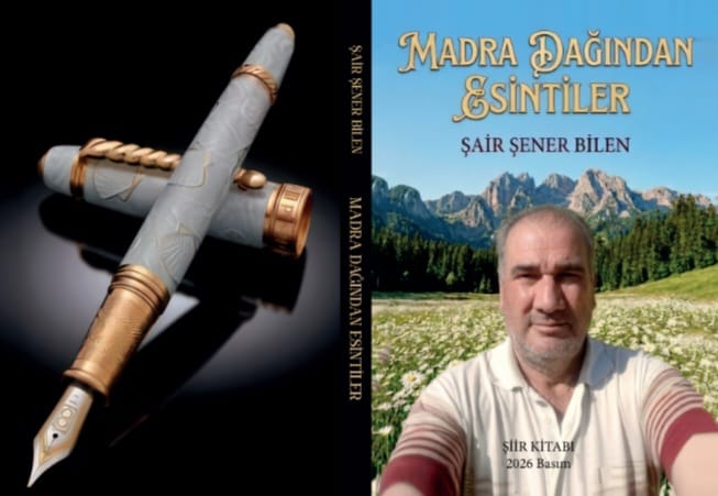 Meral İşleyen Tufan Yazdı: Balıkesir Burhaniye Tahtacı Köyünde Yaşayan Şair Şener Bilen'in 3. Kitabı 